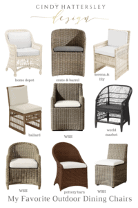 my favorite outdoor dining chairs