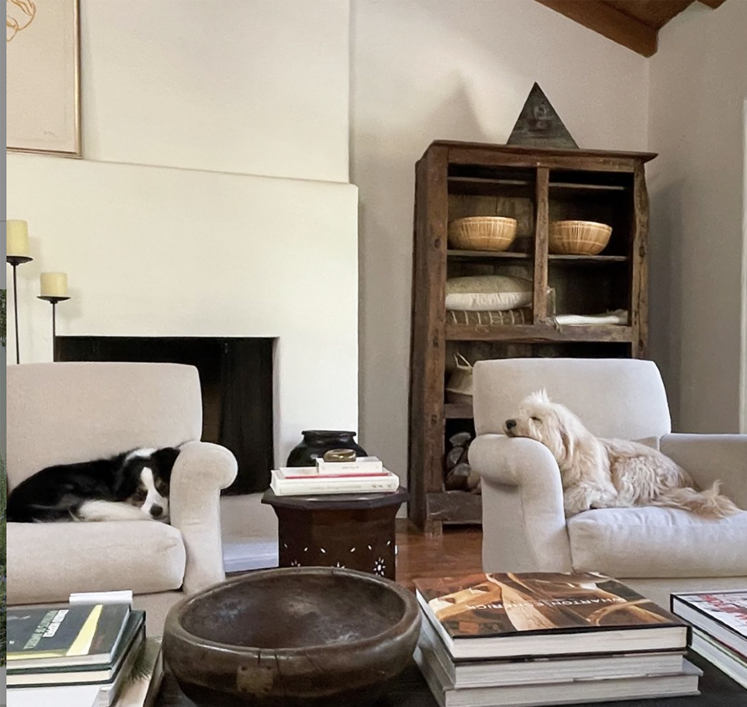 nancy meyers instagram living room