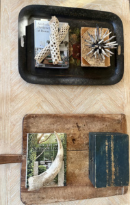 cindy hattersley's fall coffee table styled