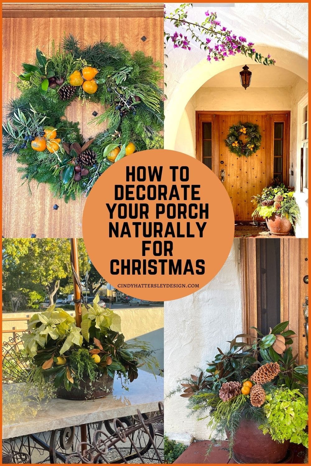 How to Decorate Your Porch Naturally for Christmas