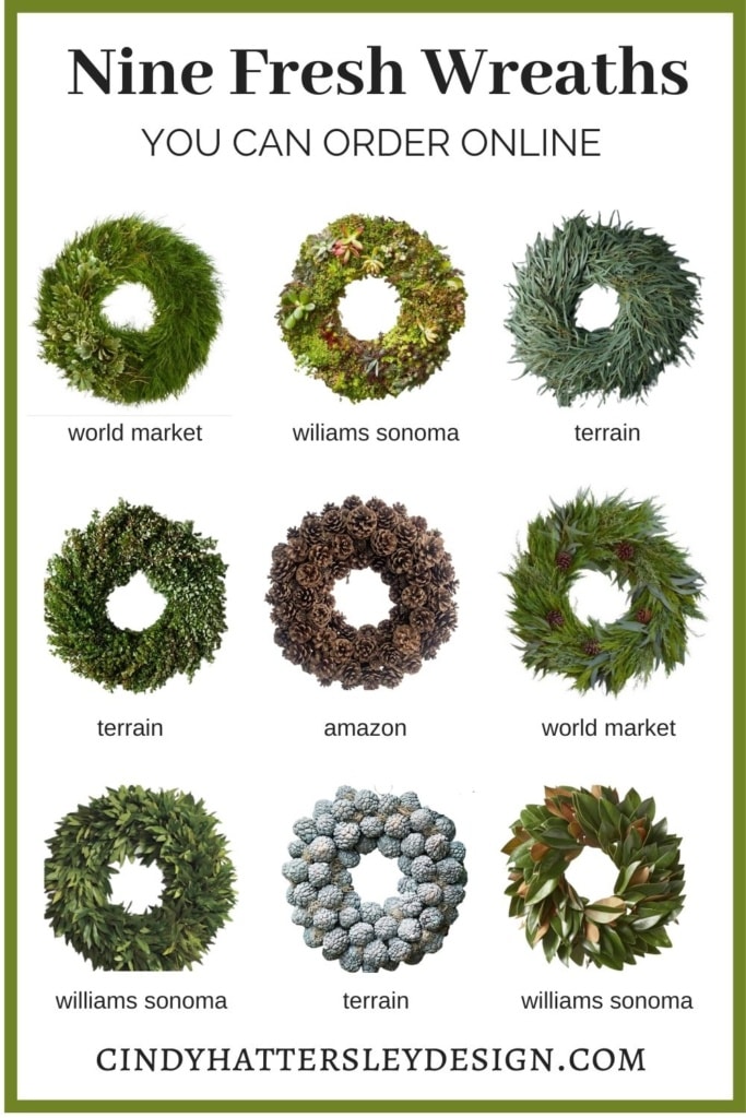 nine fresh wreaths you can order online 