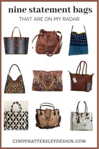 nine statement bags for women over 50