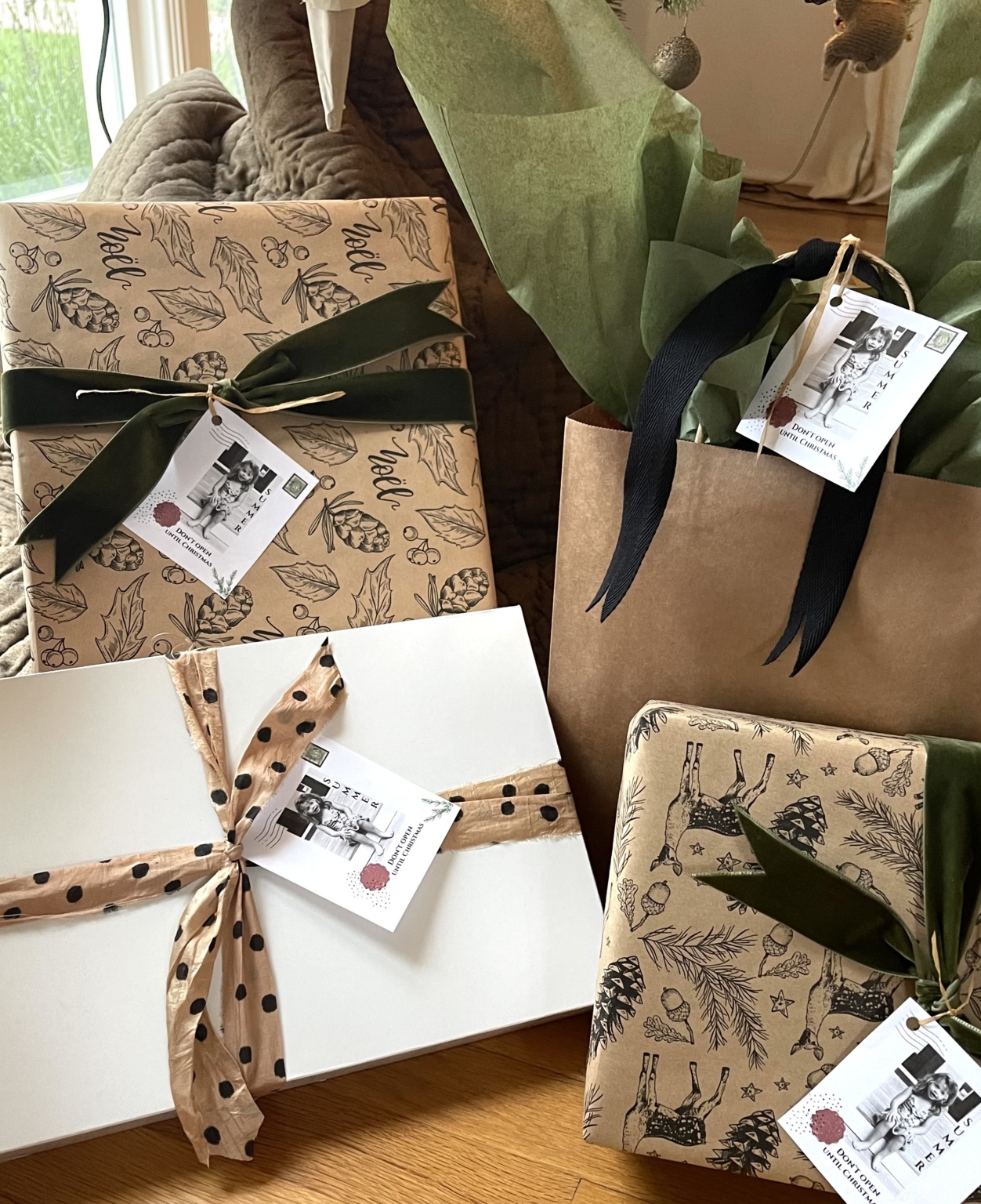 cindy hattersley's christmas gift wrap theme 2021