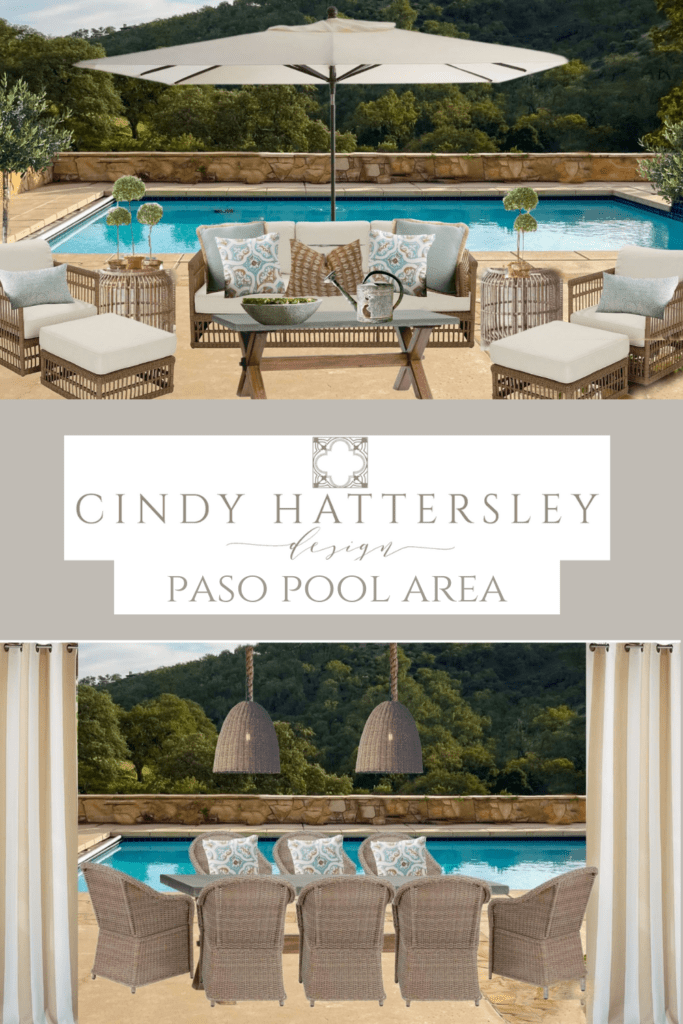 How to Select a Harmonious Color Palette for a Pool Area - Cindy ...