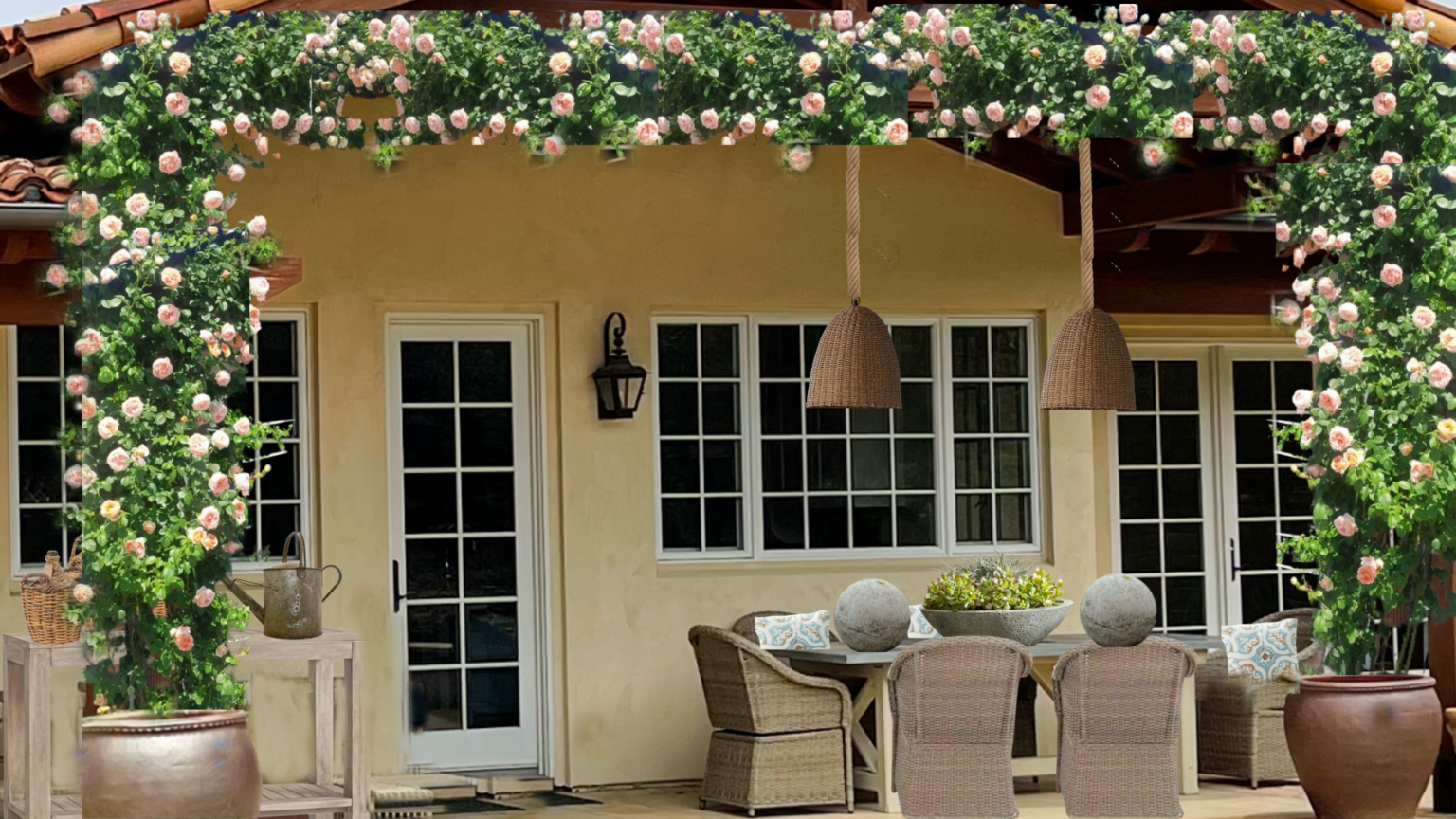 cindy hattersley's proposed outdoor dining area