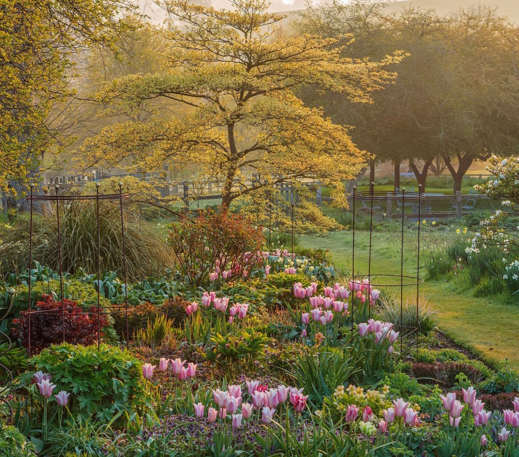 clive nichols photograph of morton hall gardens