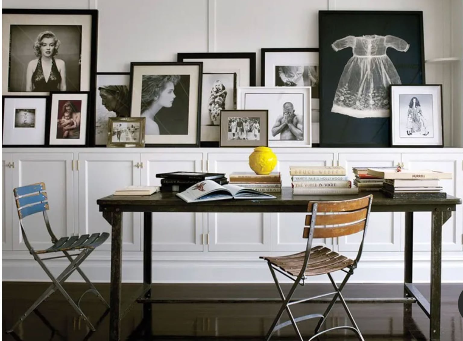 Brooke Shields Office photographed by William Waldron for Architectural Digest