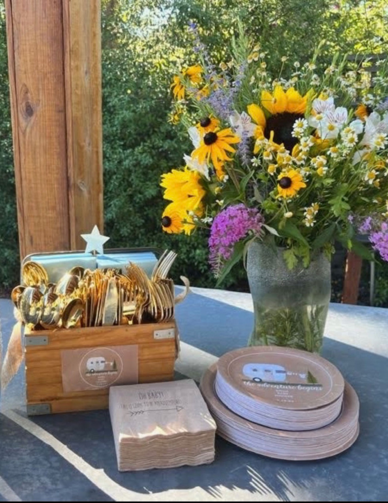 how to throw a baby shower for a travel loving couple