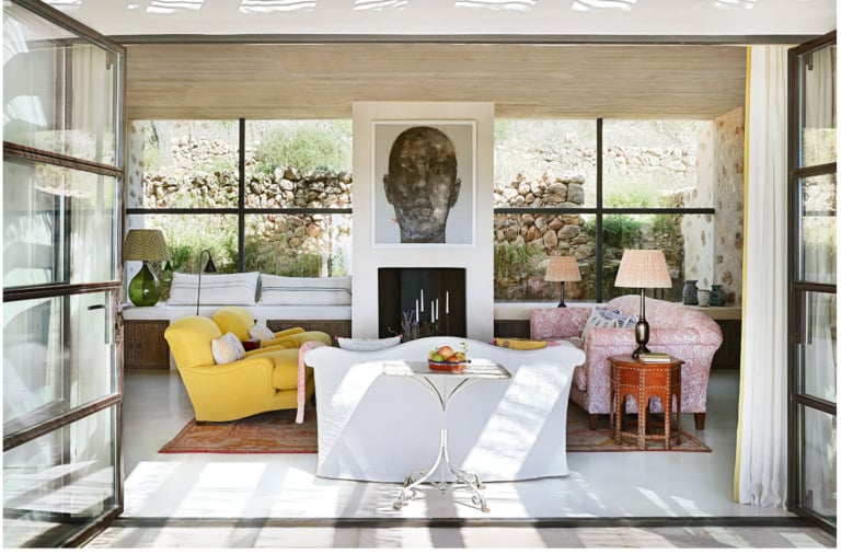 joanna plant designed Ibiza farmhouse in House and Garden