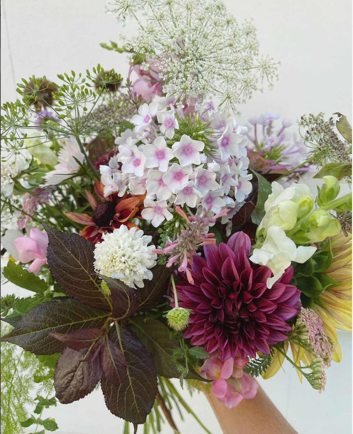 collected-garden-purple bouquet