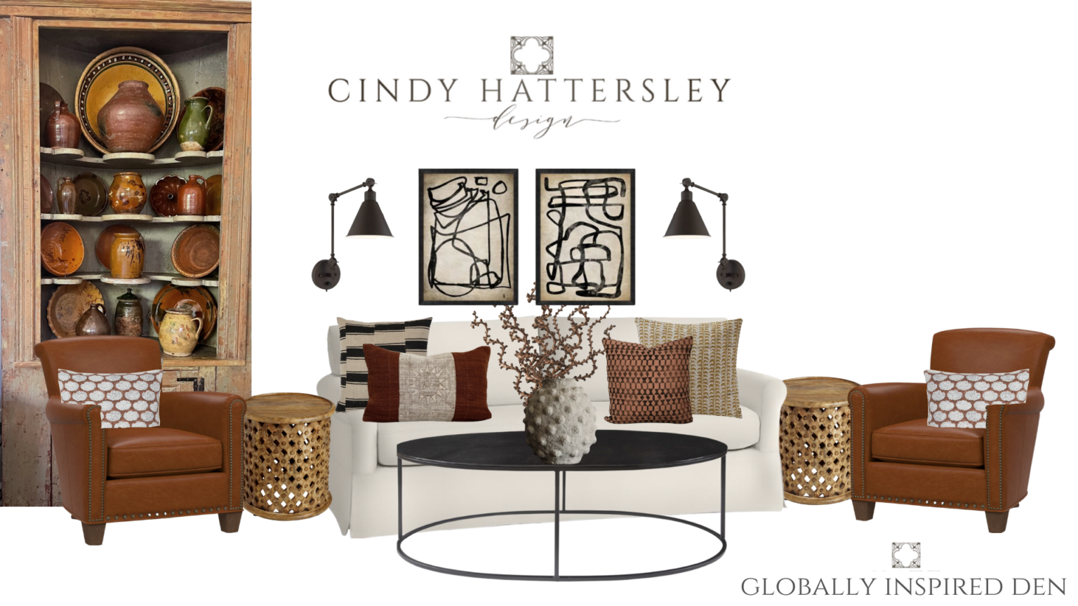 globally inspired den ciindy hattersley design