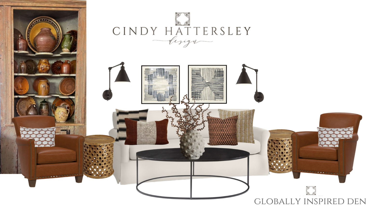 Inspiration Board Globally Inspired Den Design Cindy Hattersley