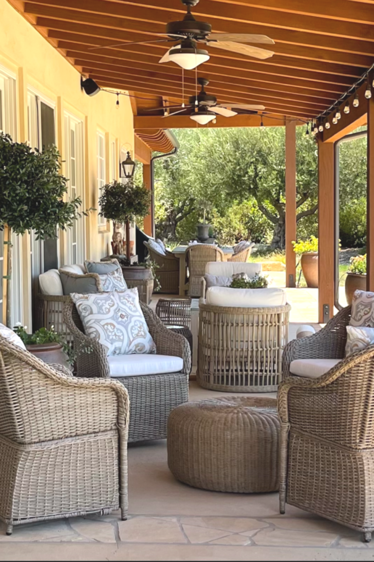 cindy hattersleys pool patio seating area