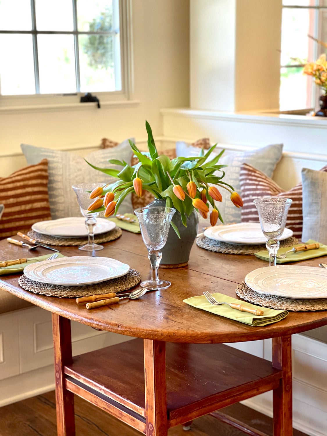 tulips-in-blue-vase-cindy-hattersley-design