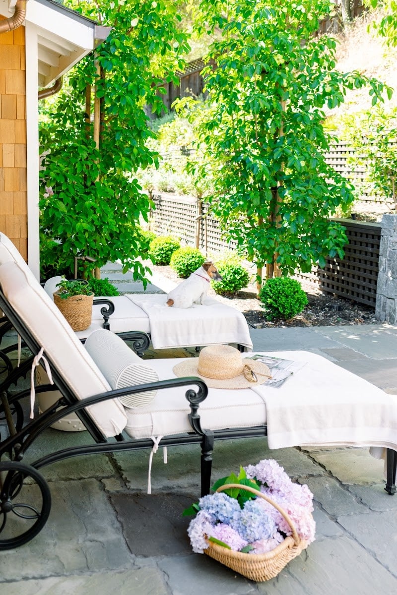 juliet back patio chaise lounges