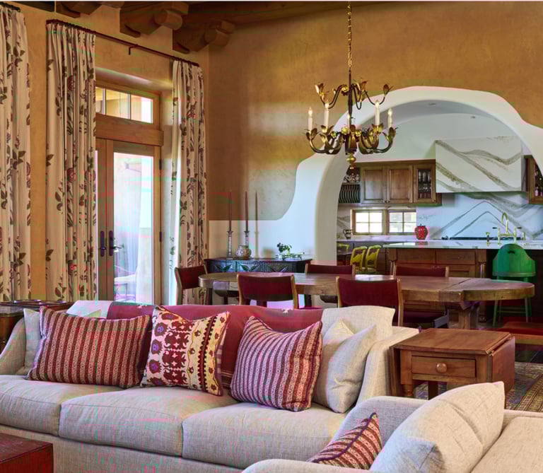 french-and-french-living room