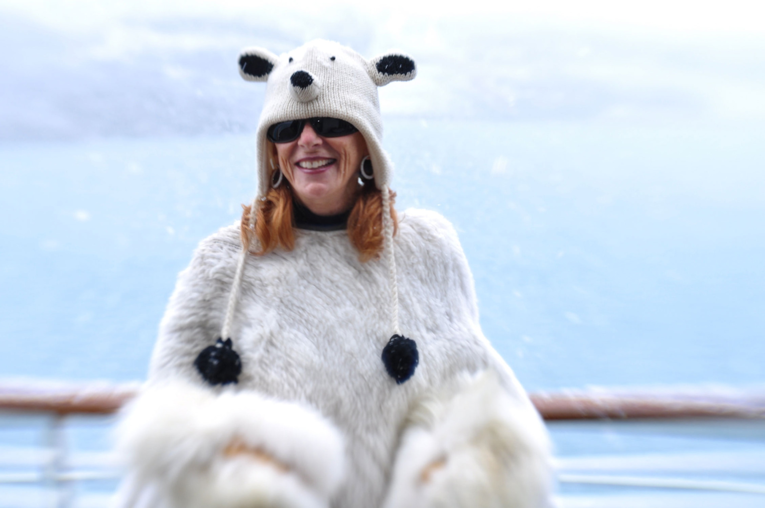 karyn planett polar bear costume