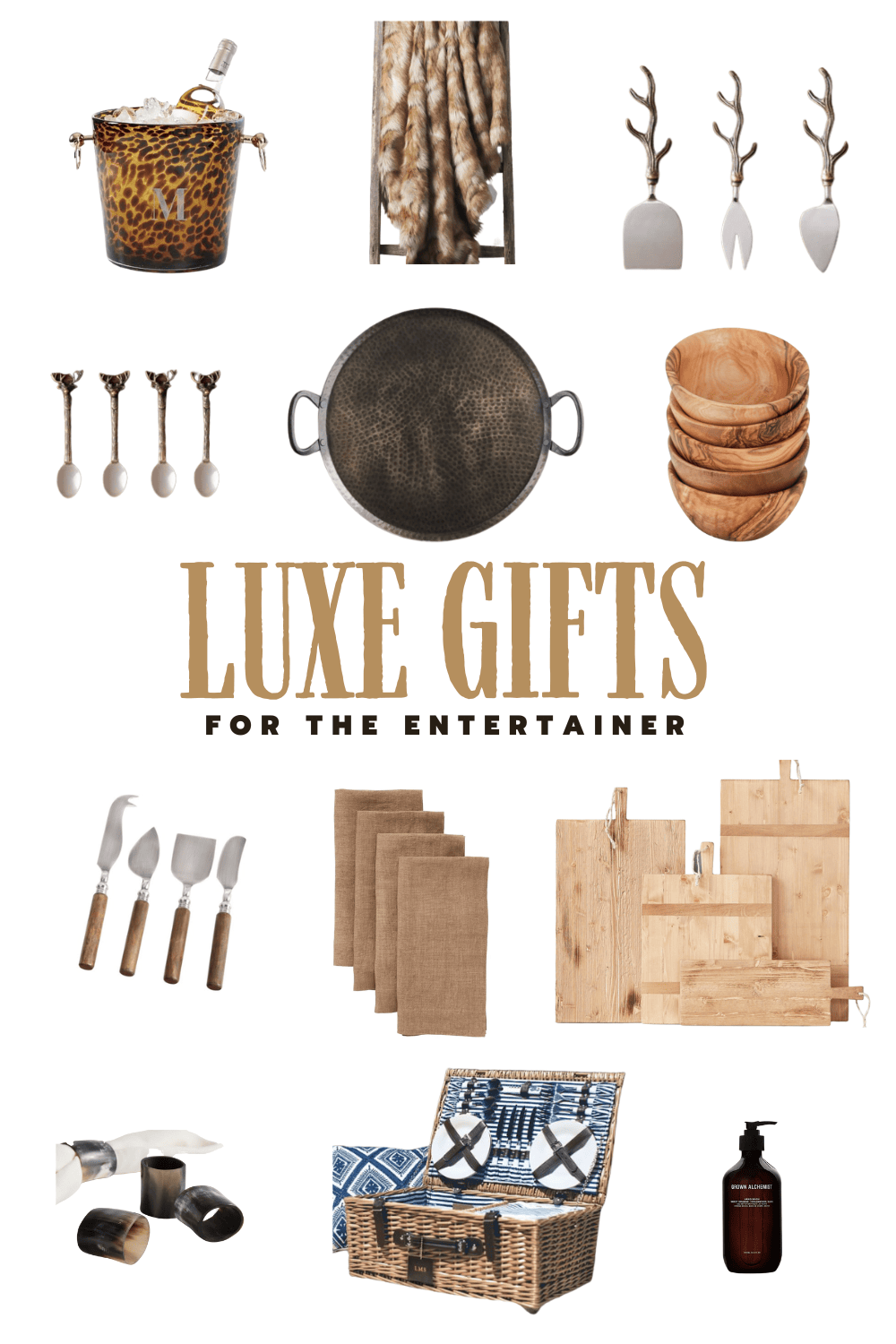 luxe gifts for the entertainer