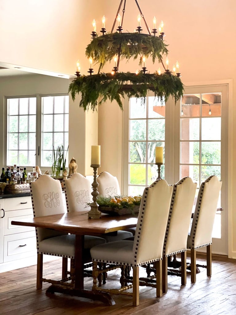cindy hattersley's dining area christmas