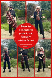 how to transform your look with a scarf