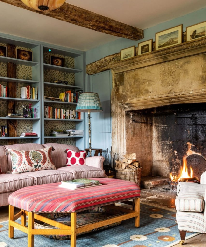 lucy cunningham interiors via House and Garden UK photographed by Harry Crowder