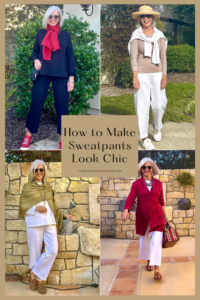 How to Make Sweatpants Look Chic after 50