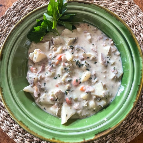 Cindy Hattersley's Clam Chowder-the best clam chowder