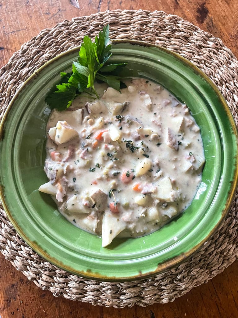 Cindy Hattersley's Clam Chowder-the best clam chowder