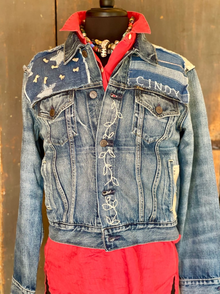How to Rock a Jean Jacket After 50 - Cindy Hattersley Design