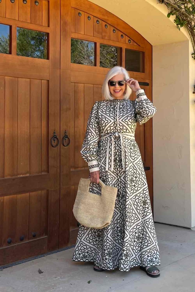 Sezane Embroidered Dress