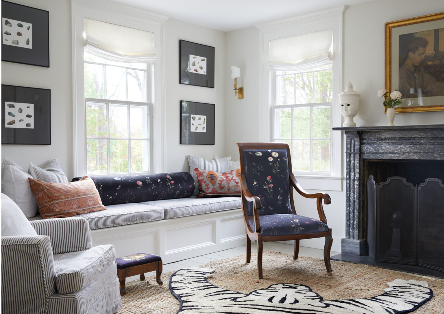 Connecticut home of Pilar Almon and David Hyman