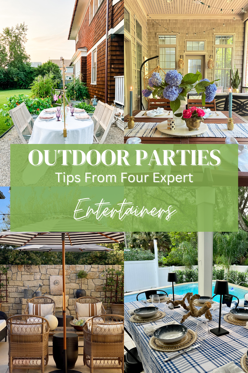 outdoor party tips