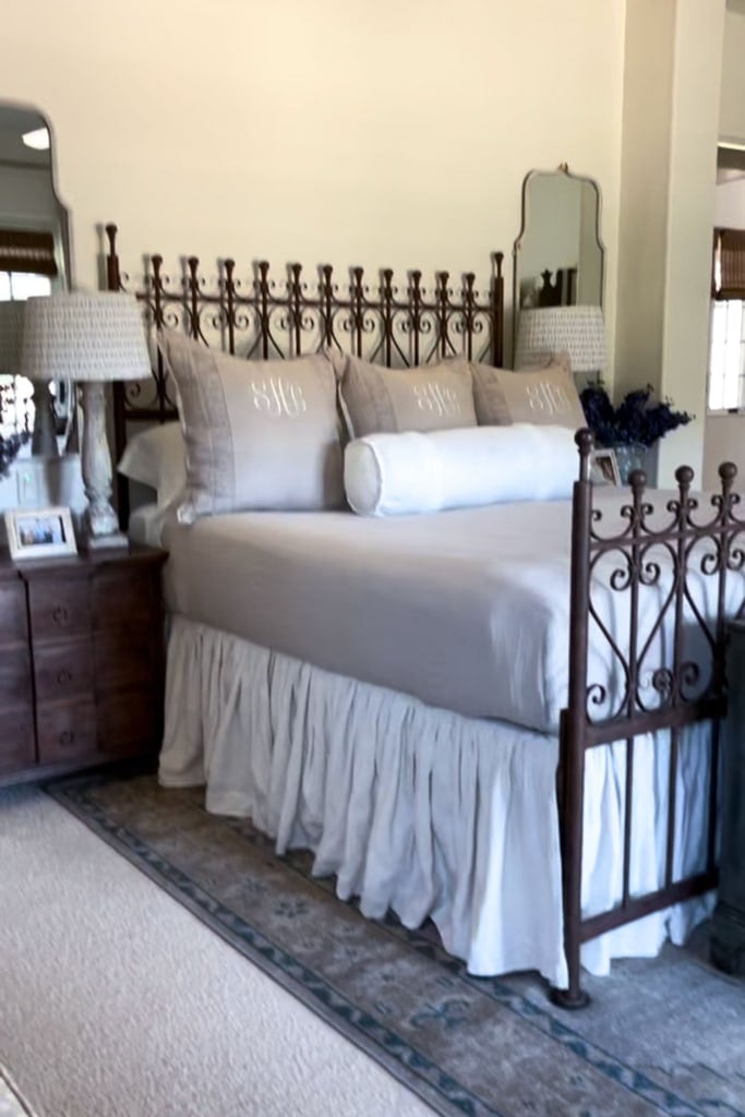 summer linens from Quince primary bedroom cindy hattersley