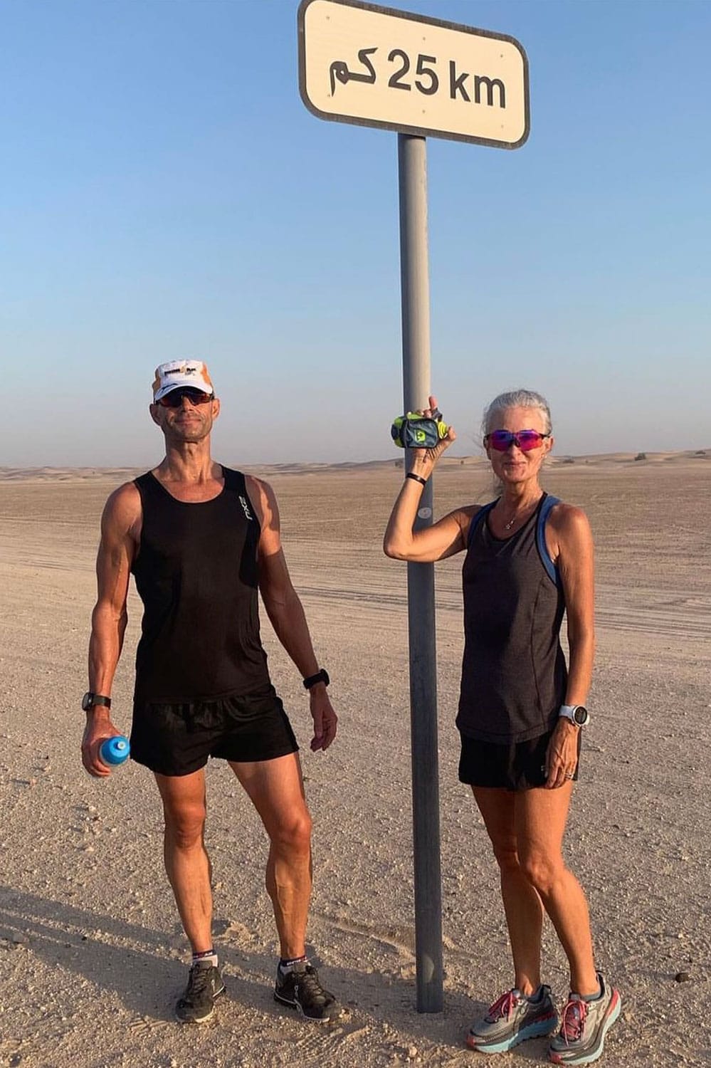 David-and-Caroline-LaBouchere-working-out