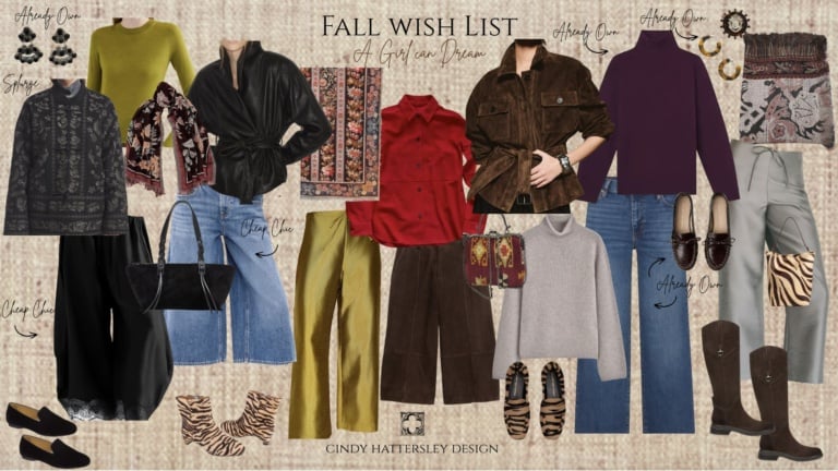 Cindy Hattersley Fall Wish List