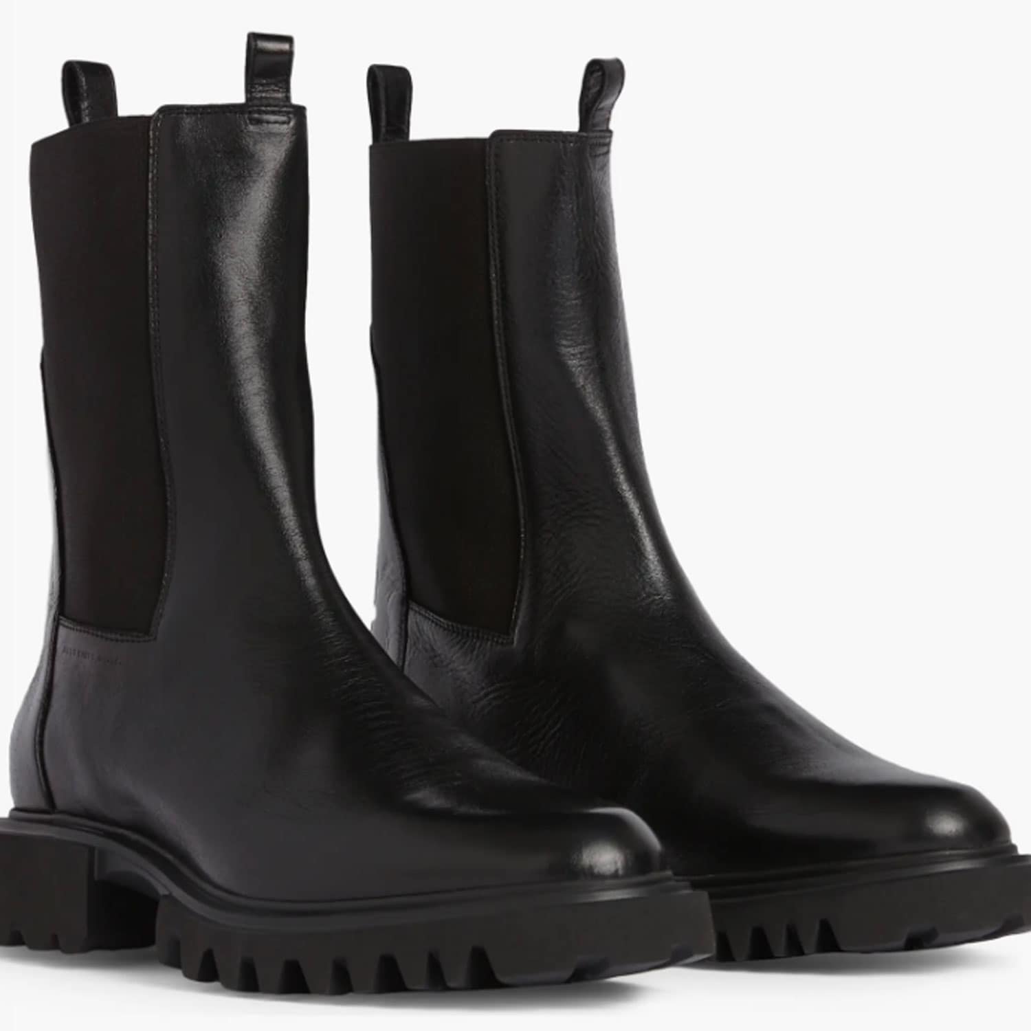 all saints lug sole bootie