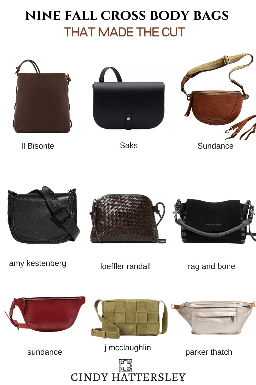 Nine cross body bags that made the cut