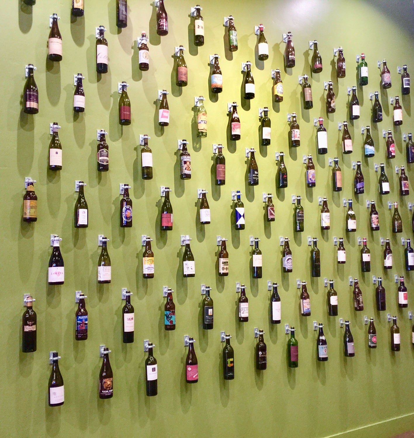 Wine Wall of Shame Farmers Union Pour House