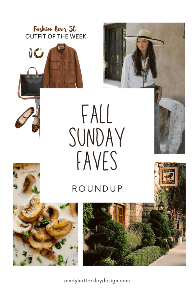 Cindy Hattersley's Fall Sunday Favorites Roundup