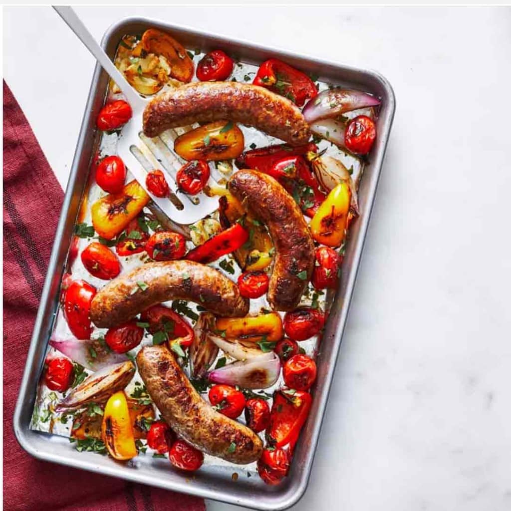 sausage-and-pepper-sheet-pan-meal