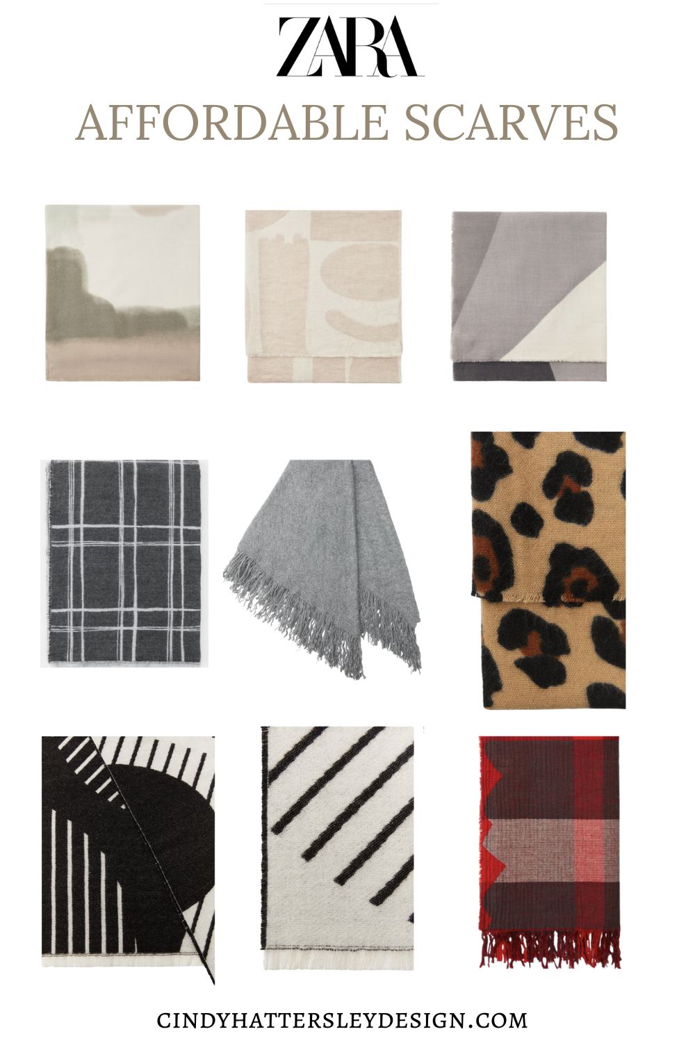 Zara finds, Veggie Recipes and a Quiz you won't Want to MissZARA AFFORDABLE SCARVES