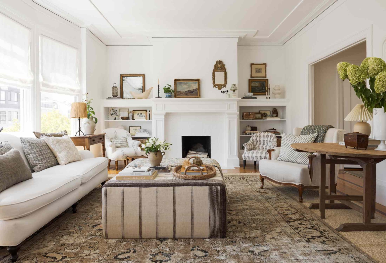 Designer Author Caitlin Flemming's living room