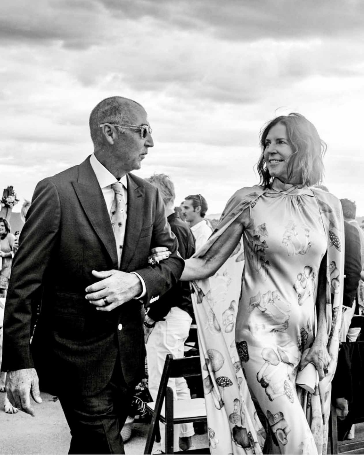 Cris and JoAnn Cherry at daughter's wedding