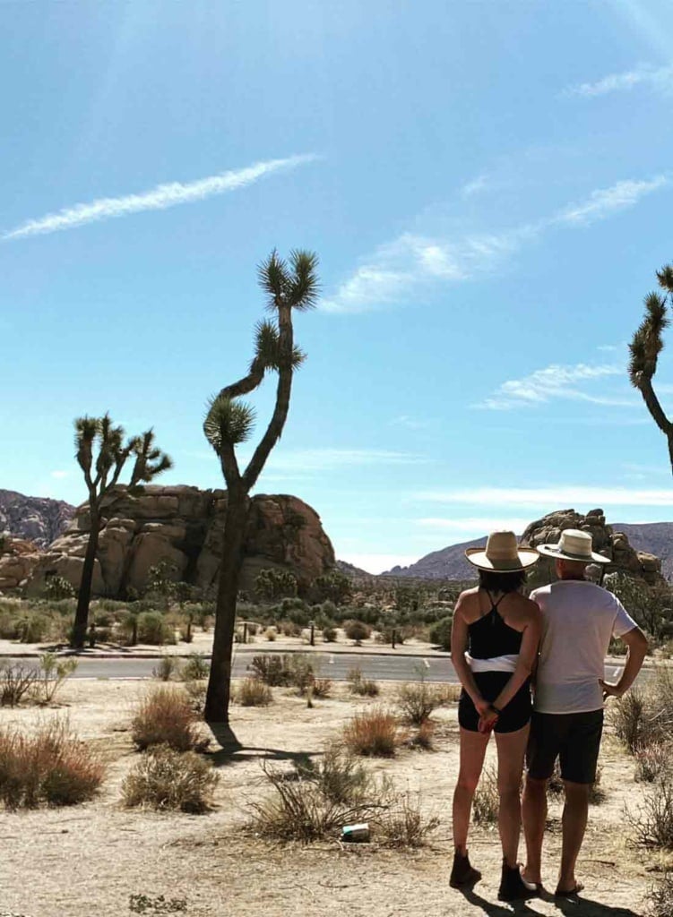 cris and joann cherry in the dessert