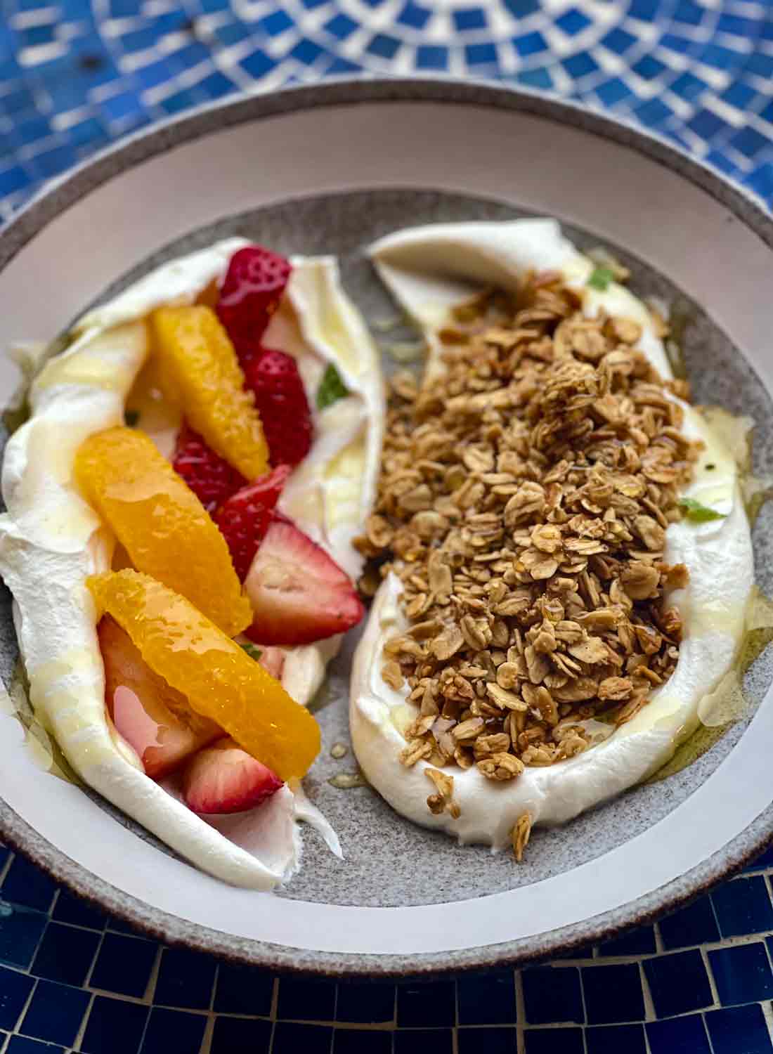 Parfait from Cypress for breakfast