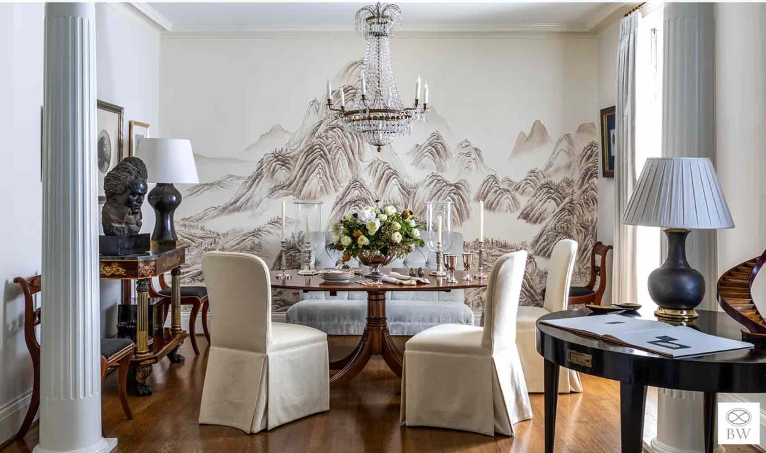 beth webb designed dining room