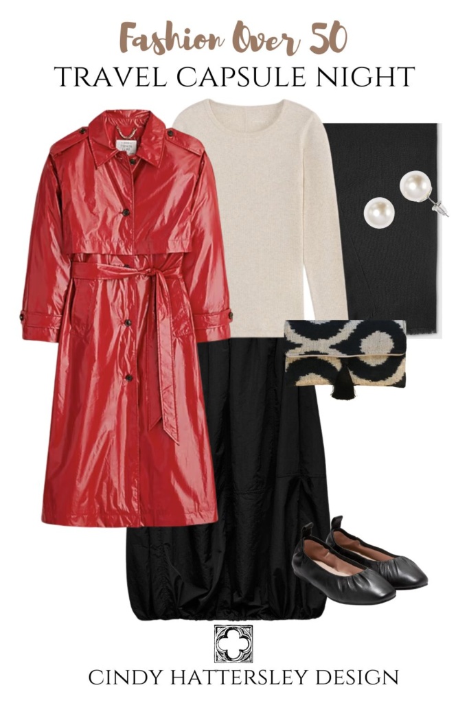 Travel Capsule with Zara Skirt