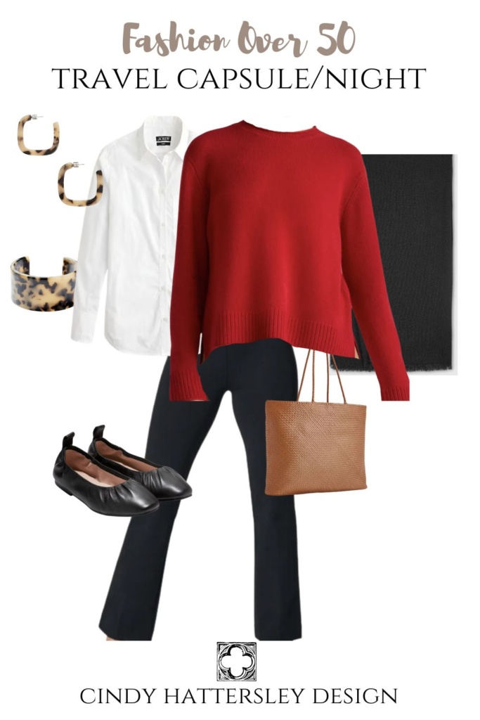 travel capsule frank and eileen & quince sweater