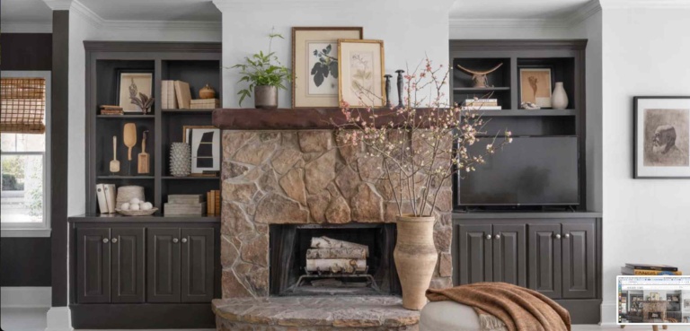 sherry hart designed family room