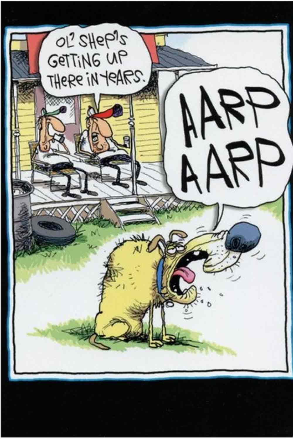 AARP cartoon
